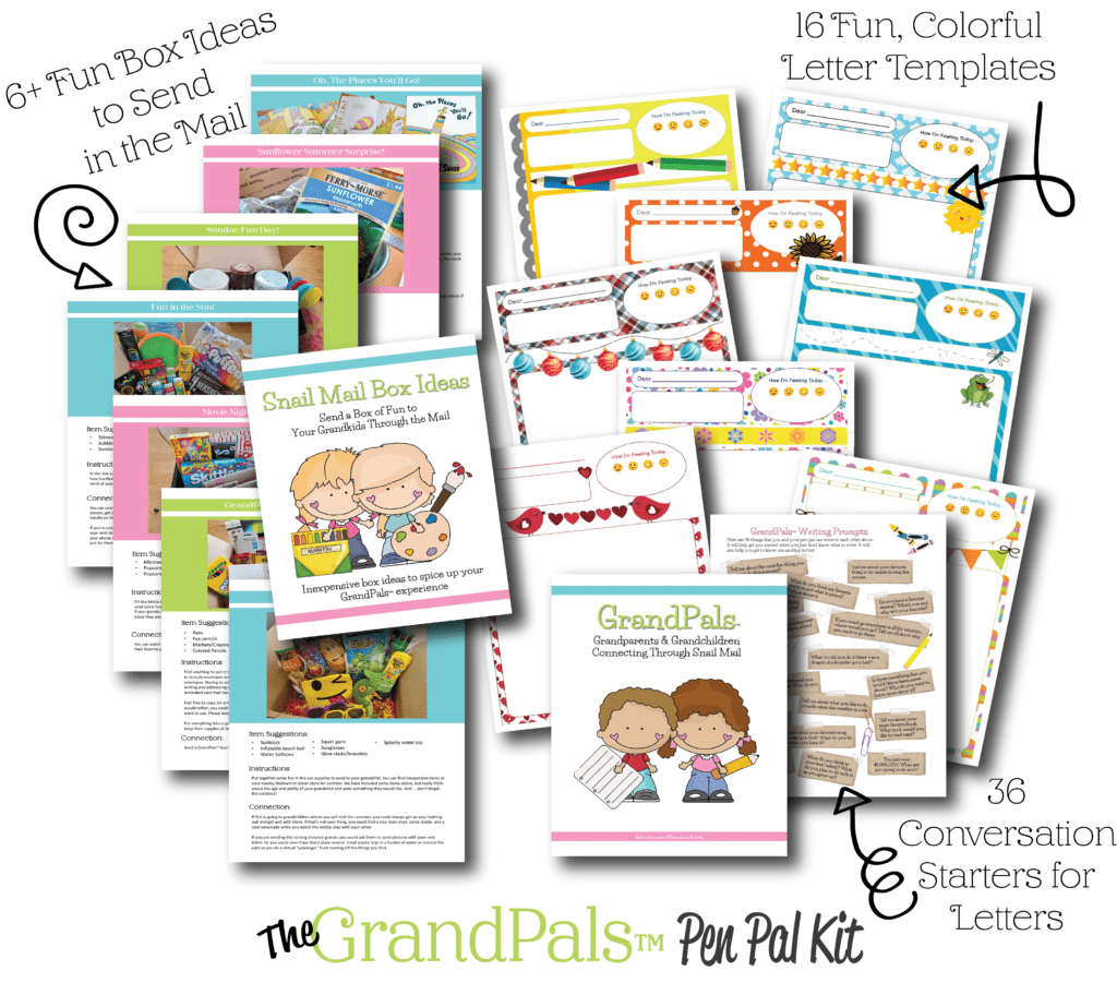 GrandPals pen pal kit - The Grandkid Connection